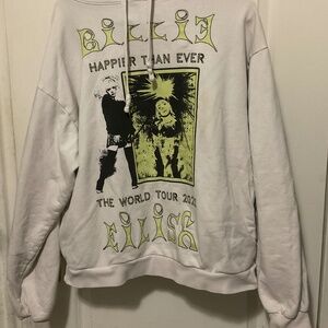 Billie Eilish 2022 World Tour Concert Hoodie